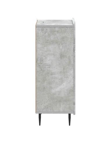 Mobiletto da Bagno ZWOLLE Grigio Cemento 30 x 31 x 79,5 cm