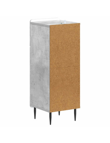 Mobiletto da Bagno ZWOLLE Grigio Cemento 30 x 31 x 79,5 cm