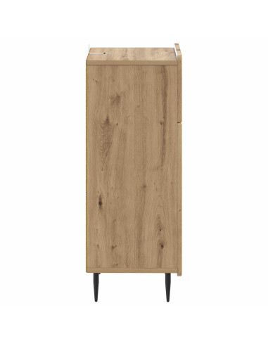 Mobiletto da Bagno ZWOLLE Rovere Artigianale 30 x 31 x 79,5 cm