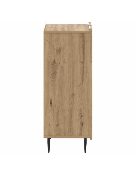 Mobiletto da Bagno ZWOLLE Rovere Artigianale 30 x 31 x 79,5 cm