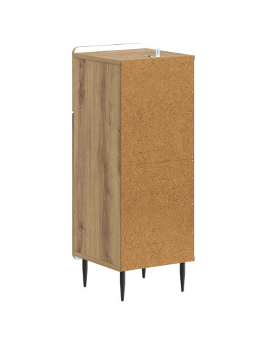 Mobiletto da Bagno ZWOLLE Rovere Artigianale 30 x 31 x 79,5 cm