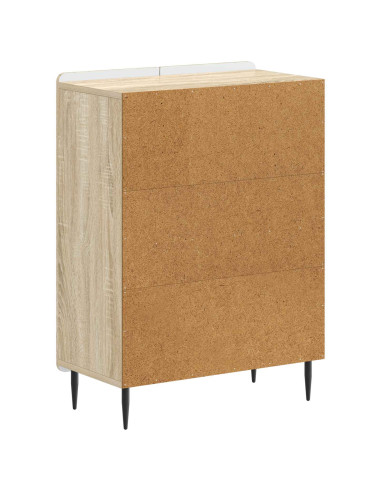 Mobiletto da Bagno ZWOLLE Rovere Sonoma 59,5 x 31 x 79,5 cm