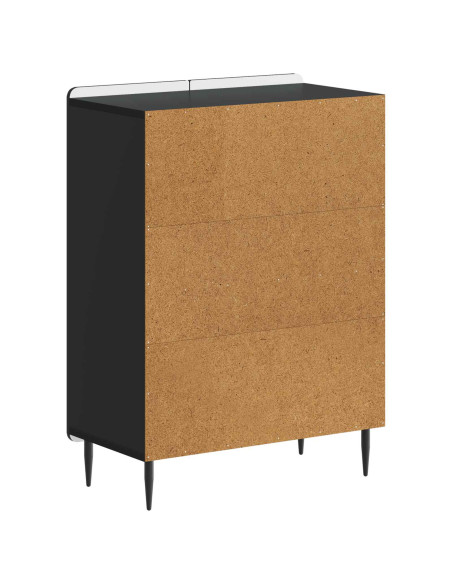 Mobiletto da Bagno ZWOLLE Nero 59,5 x 31 x 79,5 cm