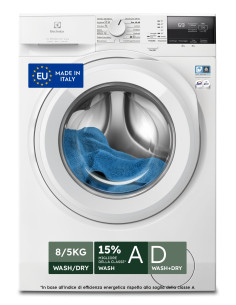 Electrolux EW7W285W Lavasciuga 700 SteamCare 8 kg