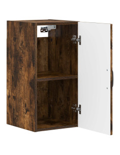 Armadio da bagno a muro HAARLEM Rovere Fumo 30 x 31 x 59 cm 2