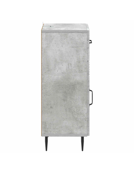 Mobiletto da Bagno HAARLEM Grigio Cemento 30 x 31 x 80 cm
