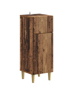 Mobiletto da Bagno ARNHEM Legno antico 30 x 31 x 80 cm