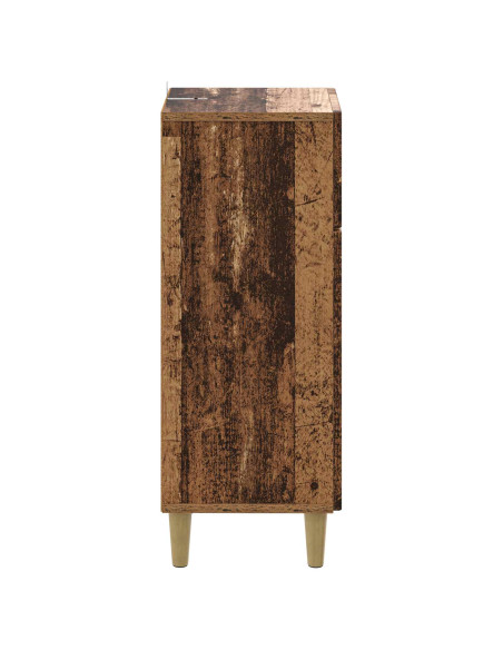 Mobiletto da Bagno ARNHEM Legno antico 30 x 31 x 80 cm