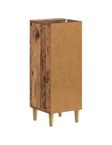 Mobiletto da Bagno ARNHEM Legno antico 30 x 31 x 80 cm