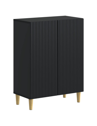 Mobiletto da Bagno ARNHEM Nero 59,5 x 31 x 80 cm