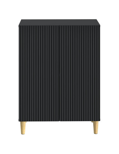 Mobiletto da Bagno ARNHEM Nero 59,5 x 31 x 80 cm