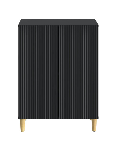 Mobiletto da Bagno ARNHEM Nero 59,5 x 31 x 80 cm