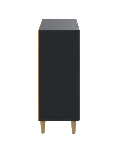 Mobiletto da Bagno ARNHEM Nero 59,5 x 31 x 80 cm