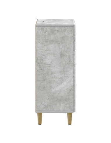 Mobiletto da Bagno ARNHEM Grigio Cemento 30 x 31 x 80 cm