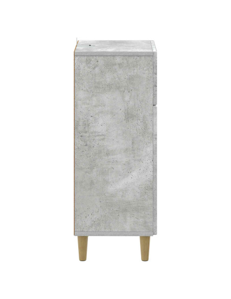 Mobiletto da Bagno ARNHEM Grigio Cemento 30 x 31 x 80 cm