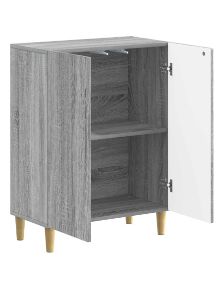 Mobiletto da Bagno ARNHEM Sonoma grigio 59,5 x 31 x 80 cm