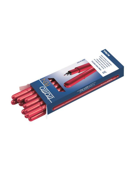 CF12 TRATTO PEN ROSSO CARMINIO