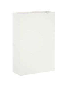 Vaso da giardino Bianco 40 x 20 x 75 cm 2
