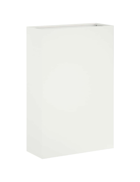 Vaso da giardino Bianco 40 x 20 x 75 cm