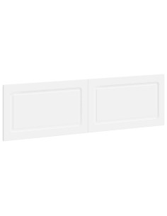 Testiera da Muro UTRECHT Bianco Legno ingegnerizzato