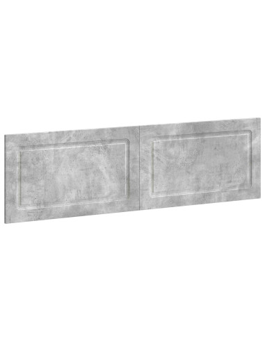 Testiera da Muro UTRECHT Grigio Cemento Legno ingegnerizzato
