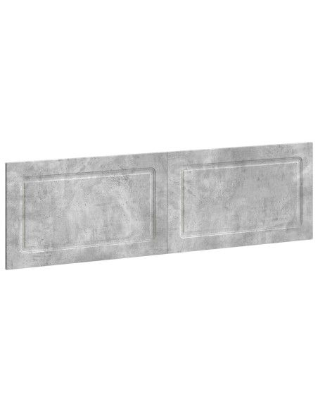 Testiera da Muro UTRECHT Grigio Cemento Legno ingegnerizzato