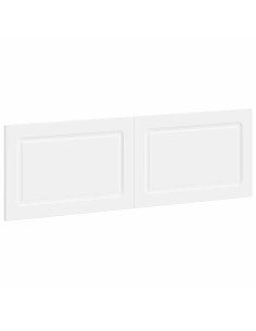 Testiera da Muro UTRECHT Bianco Legno ingegnerizzato