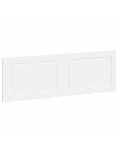 Testiera da Muro UTRECHT Bianco Legno ingegnerizzato