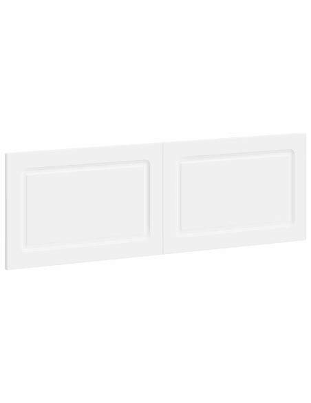 Testiera da Muro UTRECHT Bianco Legno ingegnerizzato
