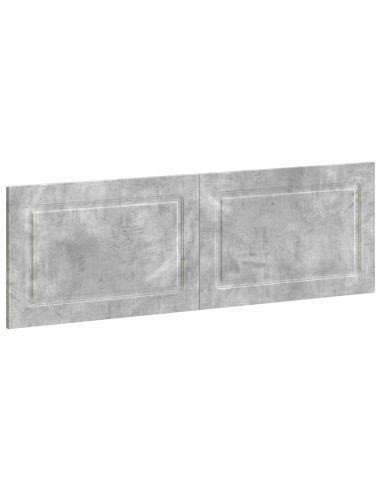 Testiera da Muro UTRECHT Grigio Cemento Legno ingegnerizzato