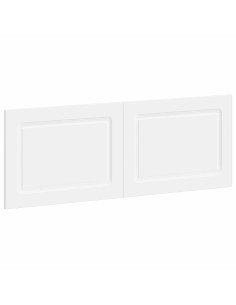 Testiera da Muro UTRECHT Bianco Legno ingegnerizzato
