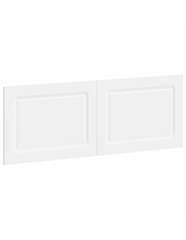 Testiera da Muro UTRECHT Bianco Legno ingegnerizzato