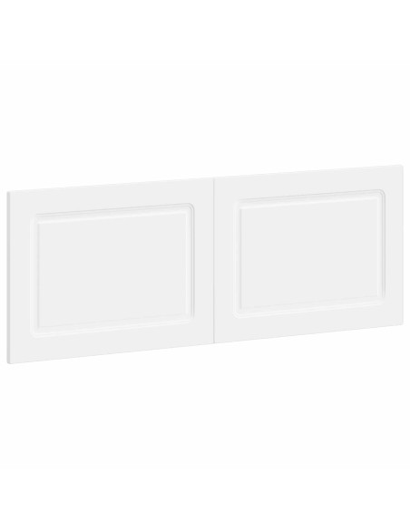 Testiera da Muro UTRECHT Bianco Legno ingegnerizzato