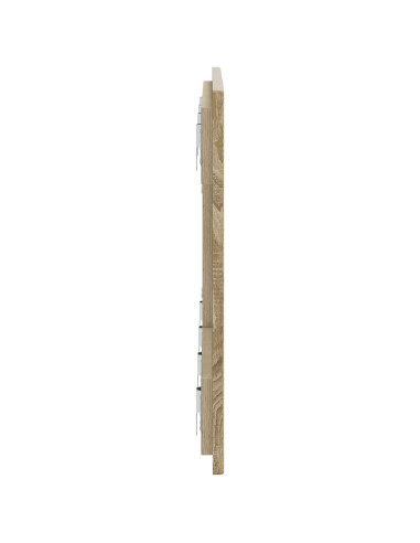 Testiera da Muro UTRECHT Rovere Sonoma Legno ingegnerizzato