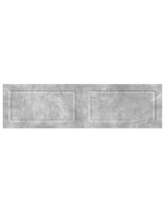 Testiera da Muro UTRECHT Grigio Cemento Legno ingegnerizzato 2