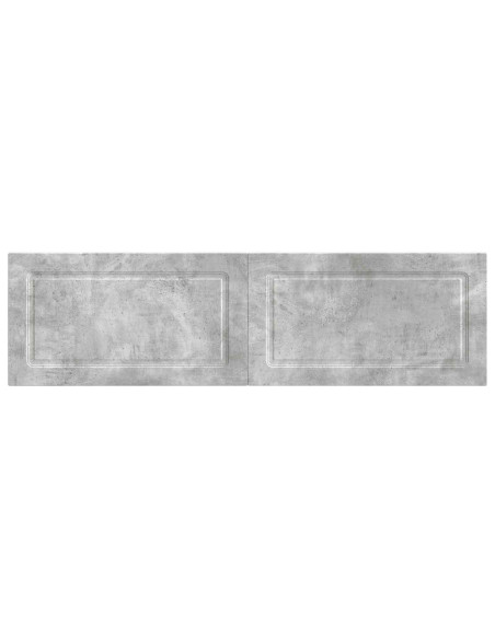 Testiera da Muro UTRECHT Grigio Cemento Legno ingegnerizzato