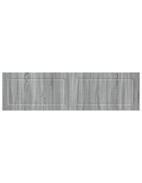 Testiera da Muro UTRECHT Sonoma grigio Legno ingegnerizzato