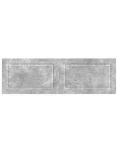 Testiera da Muro UTRECHT Grigio Cemento Legno ingegnerizzato 2