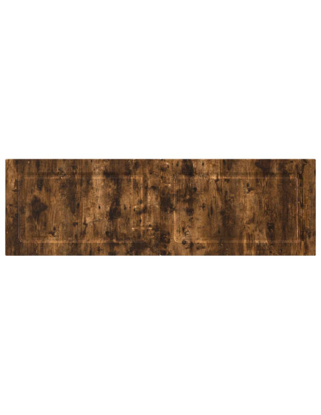 Testiera da Muro UTRECHT Rovere Fumo Legno ingegnerizzato