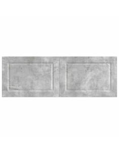 Testiera da Muro UTRECHT Grigio Cemento Legno ingegnerizzato 2