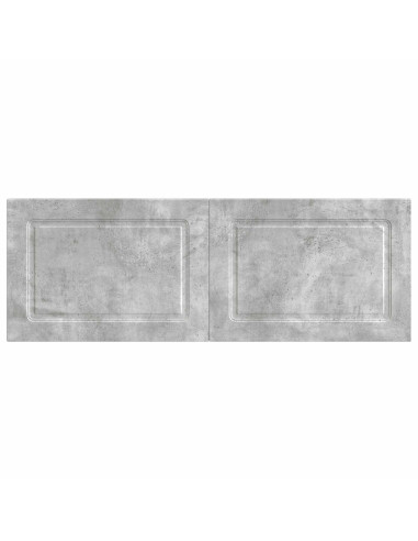 Testiera da Muro UTRECHT Grigio Cemento Legno ingegnerizzato