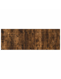 Testiera da Muro UTRECHT Rovere Fumo Legno ingegnerizzato 2