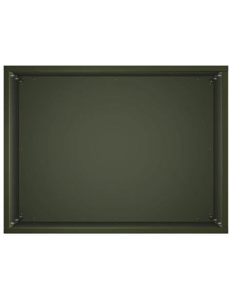 Vaso da giardino Verde Oliva 40 x 30 x 50 cm