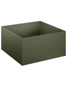 Vaso da giardino Verde Oliva 40 x 40 x 30 cm 2