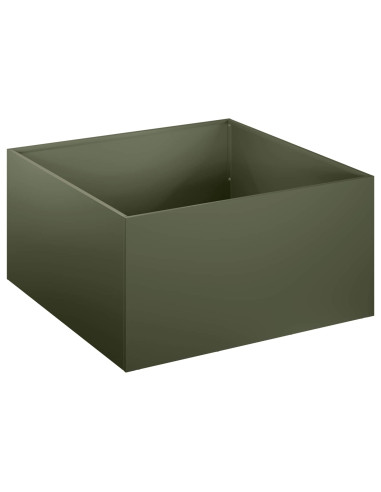 Vaso da giardino Verde Oliva 40 x 40 x 30 cm
