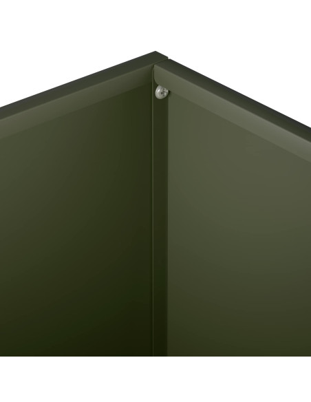 Vaso da giardino Verde Oliva 40 x 40 x 30 cm