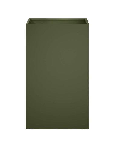 Vaso da giardino Verde Oliva 40 x 40 x 50 cm