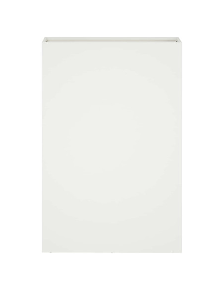 Vaso da giardino 2 pz Bianco 40 x 20 x 75 cm