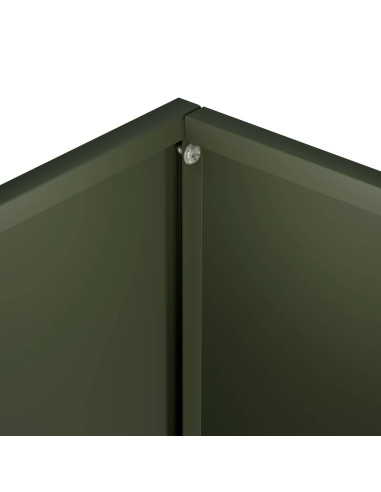 Vaso da giardino Verde Oliva 50 x 30 x 40 cm