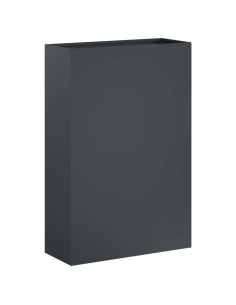 Vaso da giardino Antracite 40 x 20 x 75 cm 2
